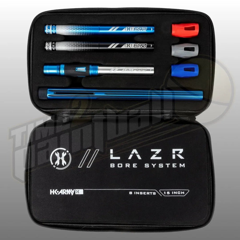 HK Army LAZR Elite NOVA Barrel Kit AC 15" Blue/Black Color Inserts - Time 2 Paintball