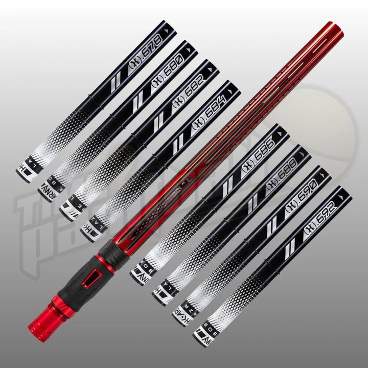 HK Army LAZR Elite NOVA Barrel Kit AC 15" Red/Black Black Inserts - Time 2 Paintball