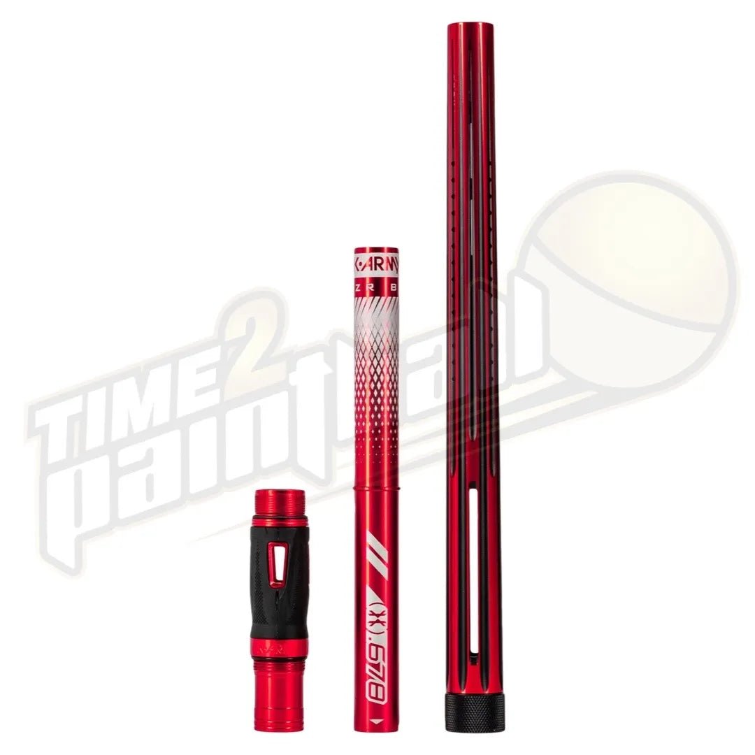 HK Army LAZR Elite NOVA Barrel Kit AC 15" Red/Black Color Inserts - Time 2 Paintball