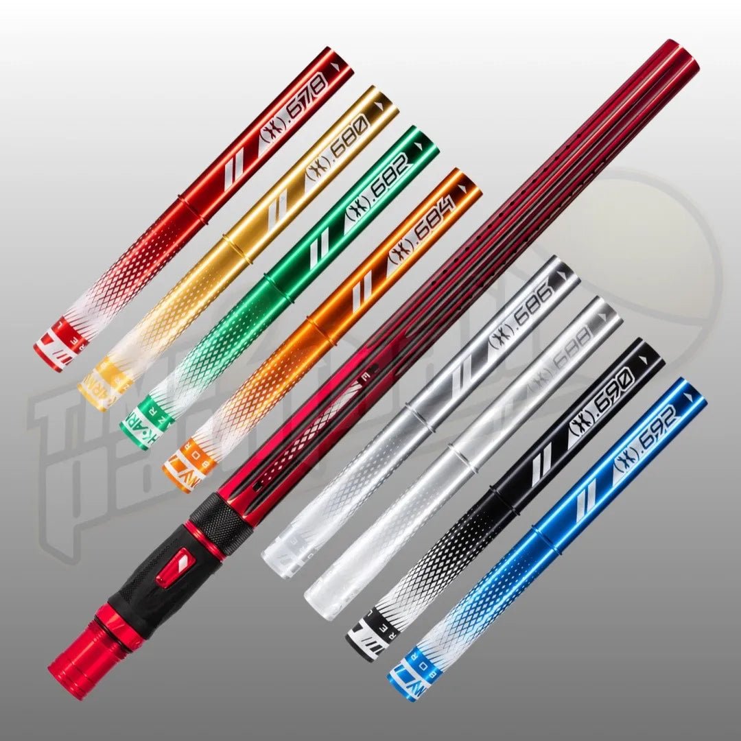 HK Army LAZR Elite NOVA Barrel Kit AC 15" Red/Black Color Inserts - Time 2 Paintball