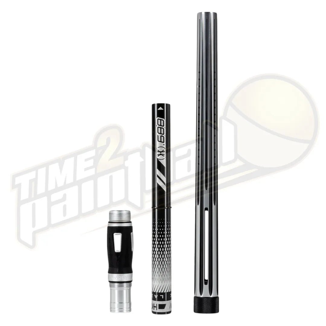 HK Army LAZR Elite NOVA Barrel Kit AC 15" Silver/Black Black Inserts - Time 2 Paintball