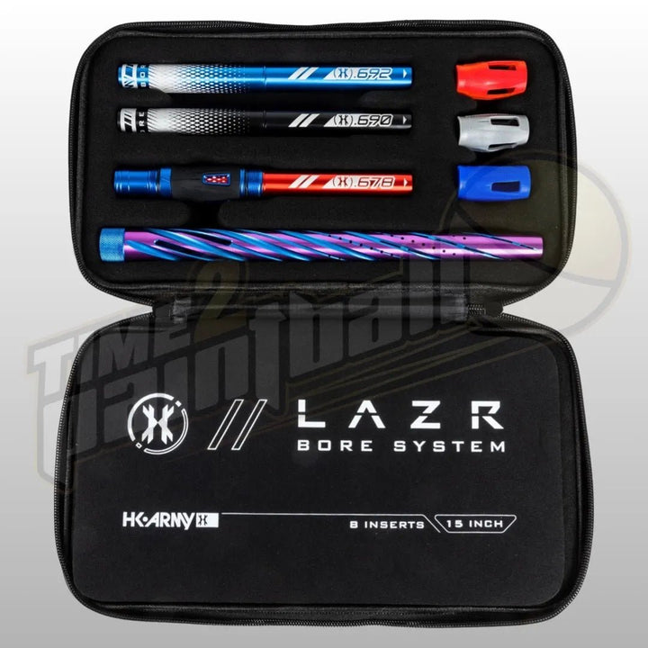 HK Army LAZR Elite Orbit Barrel Kit AC 15" Blue/Purple Color Inserts - Time 2 Paintball