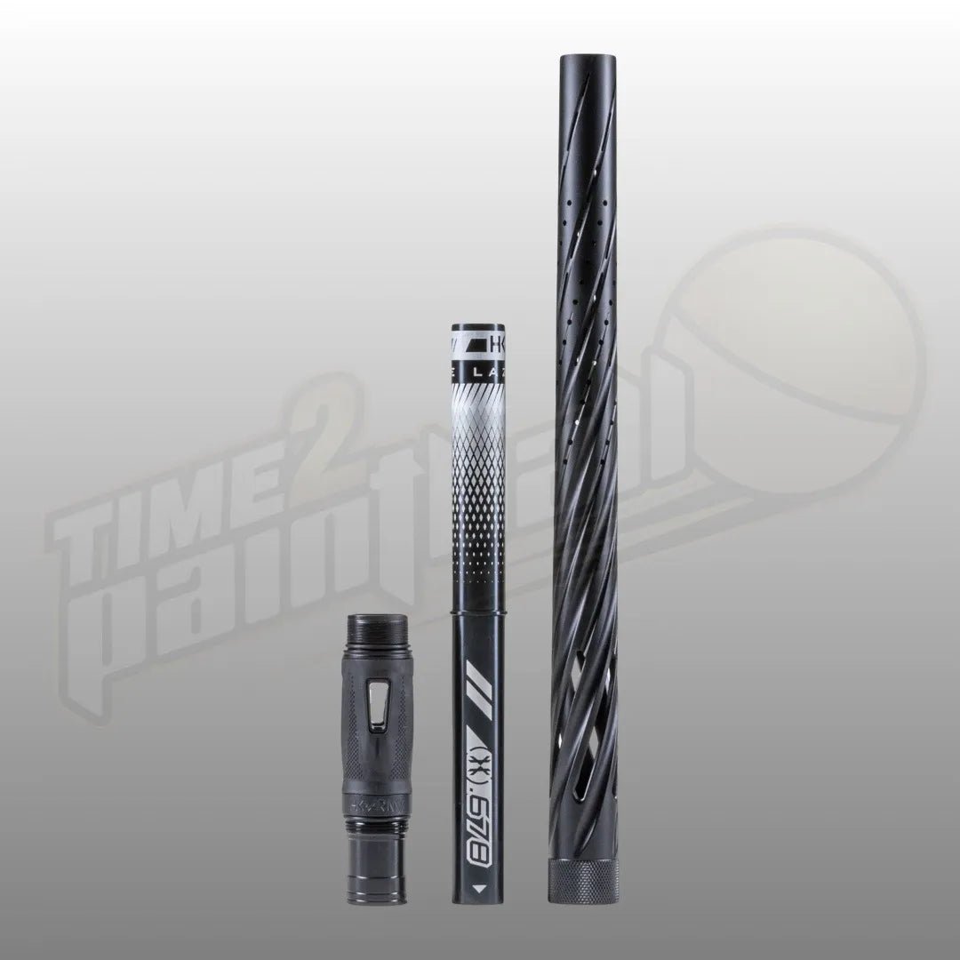 HK Army LAZR Elite Orbit Barrel Kit AC 15" Dust Black Black Inserts - Time 2 Paintball