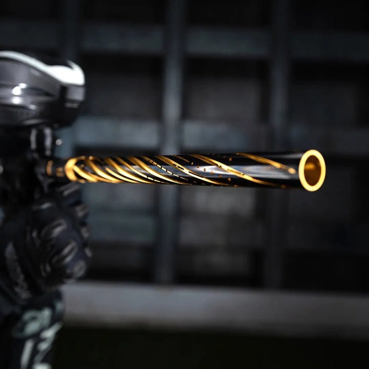 HK Army LAZR Elite Orbit Barrel Kit AC 15" Dust Gold Color Inserts - Time 2 Paintball