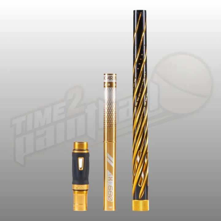 HK Army LAZR Elite Orbit Barrel Kit AC 15" Dust Gold Color Inserts - Time 2 Paintball