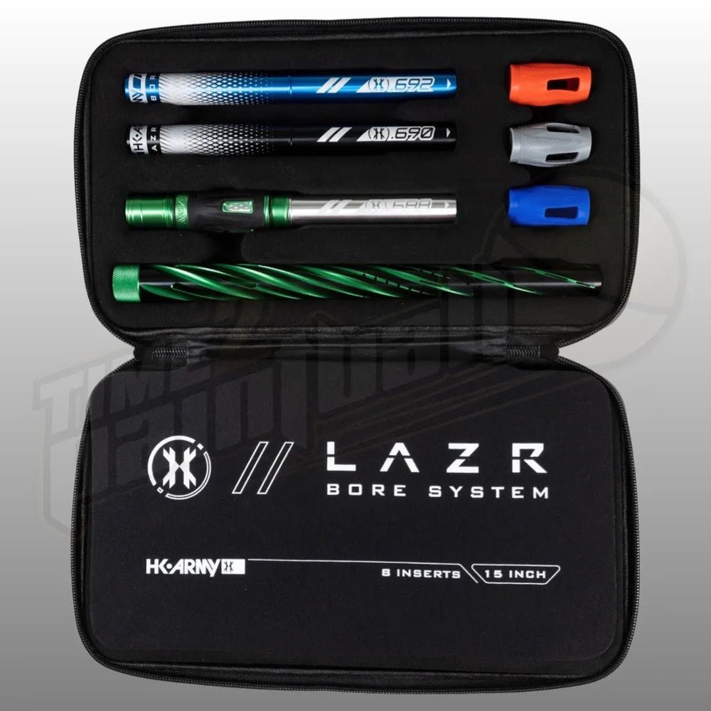 HK Army LAZR Elite Orbit Barrel Kit AC 15" Dust Green Color Inserts - Time 2 Paintball