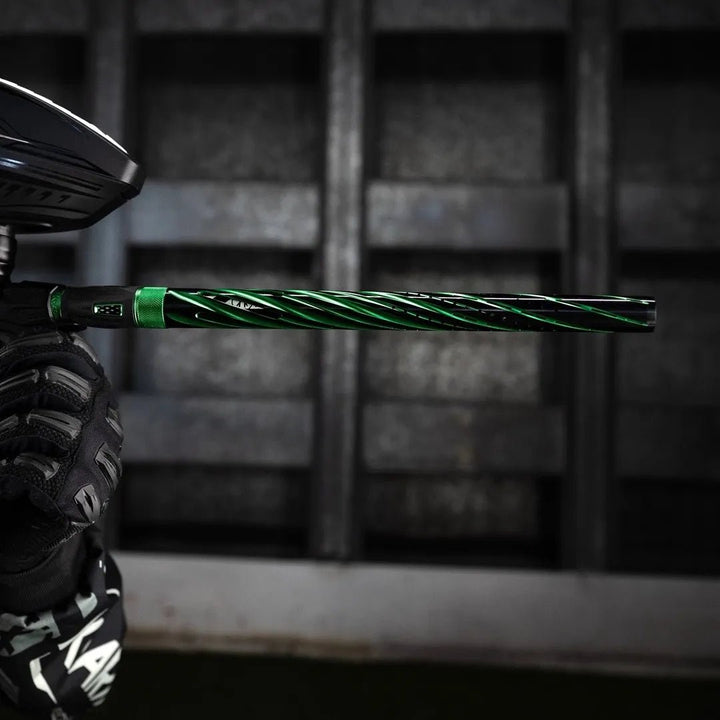 HK Army LAZR Elite Orbit Barrel Kit AC 15" Dust Green Color Inserts - Time 2 Paintball