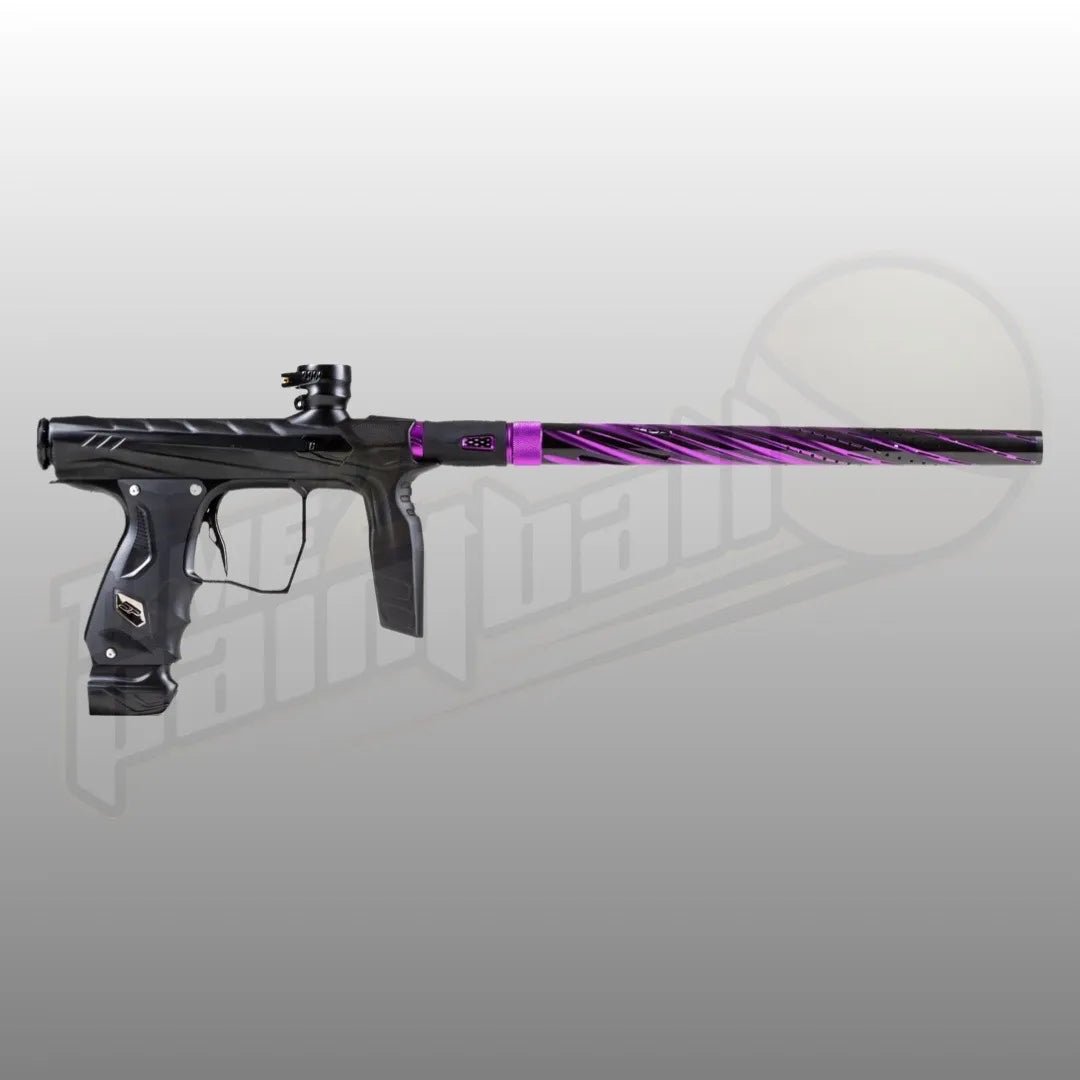 HK Army LAZR Elite Orbit Barrel Kit AC 15" Dust Purple Black Inserts - Time 2 Paintball