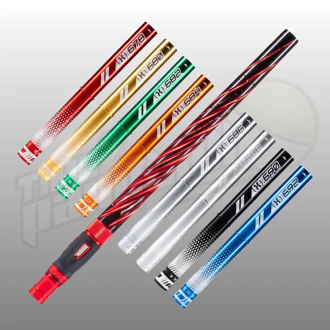 HK Army LAZR Elite Orbit Barrel Kit AC 15" Dust Red Color Inserts - Time 2 Paintball