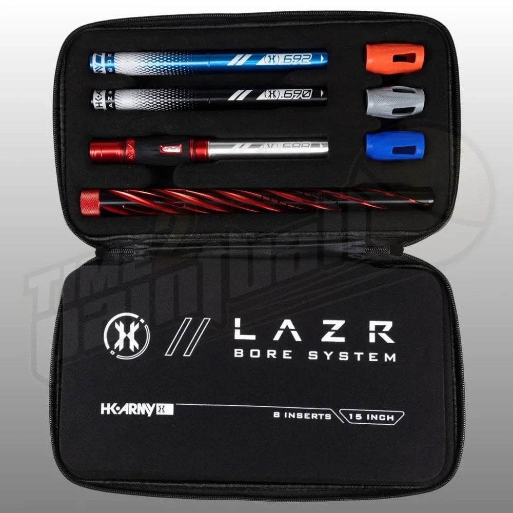 HK Army LAZR Elite Orbit Barrel Kit AC 15" Dust Red Color Inserts - Time 2 Paintball
