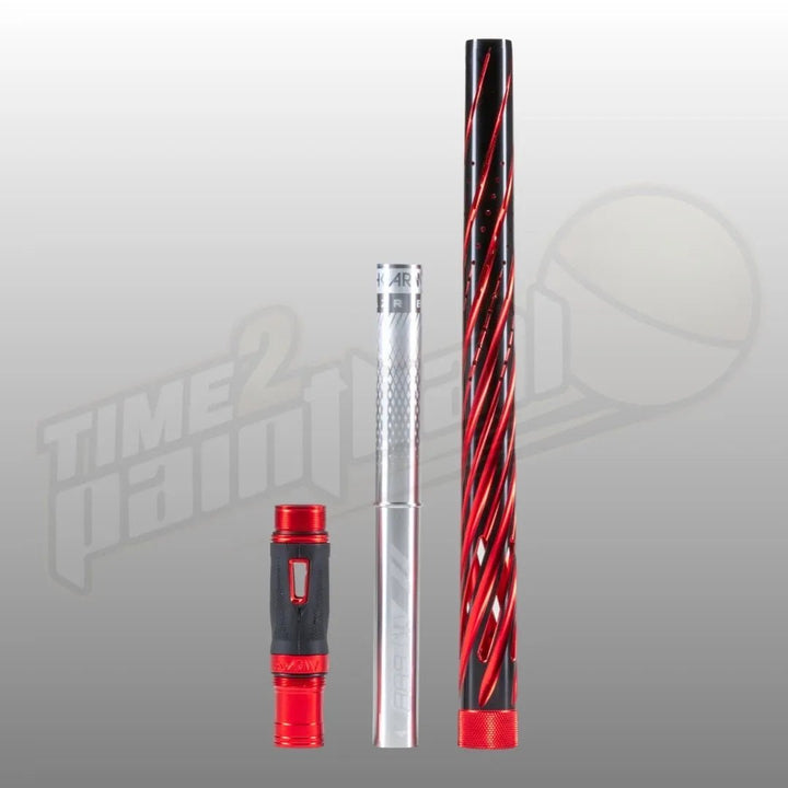 HK Army LAZR Elite Orbit Barrel Kit AC 15" Dust Red Color Inserts - Time 2 Paintball
