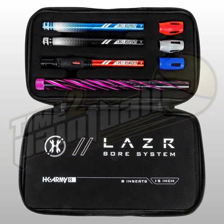 HK Army LAZR Elite Orbit Barrel Kit AC 15" Pink/Black Color Inserts - Time 2 Paintball