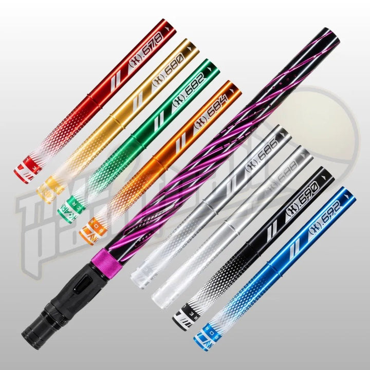 HK Army LAZR Elite Orbit Barrel Kit AC 15" Pink/Black Color Inserts - Time 2 Paintball