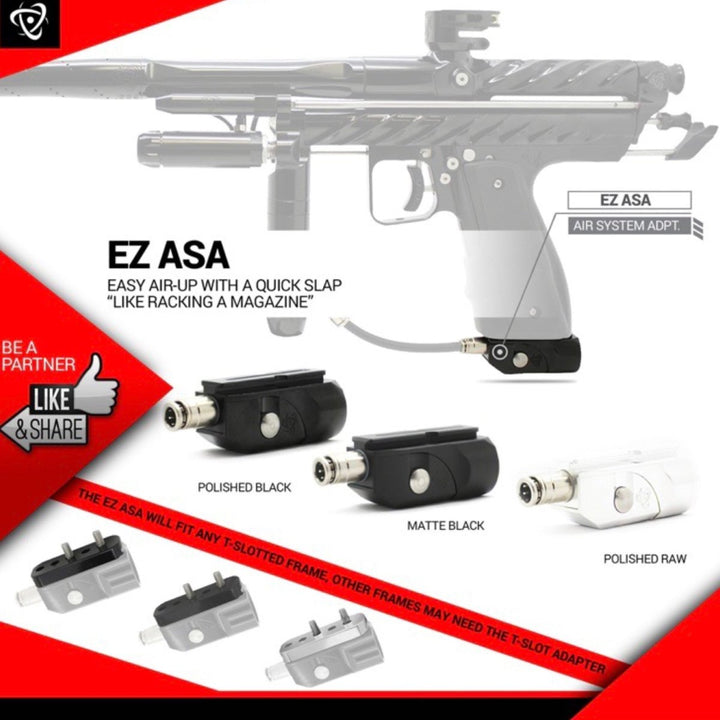 Inception Designs EZ ASA (No Rail) - Time 2 Paintball