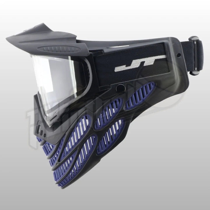 JT Flex 8 Thermal Goggles - Black/Blue - Time 2 Paintball