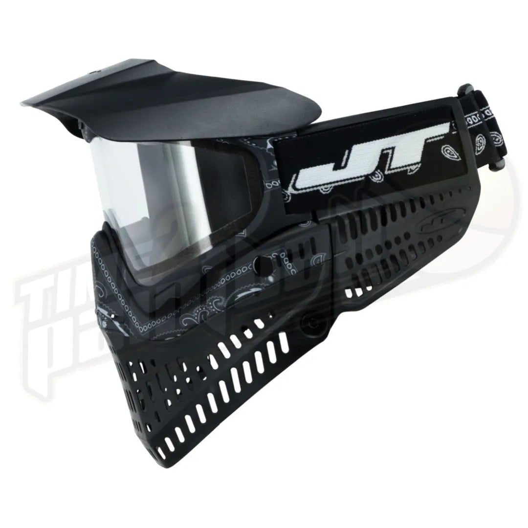 JT Proflex LE Bandana Black w/ Clear Lens ONLY - Time 2 Paintball