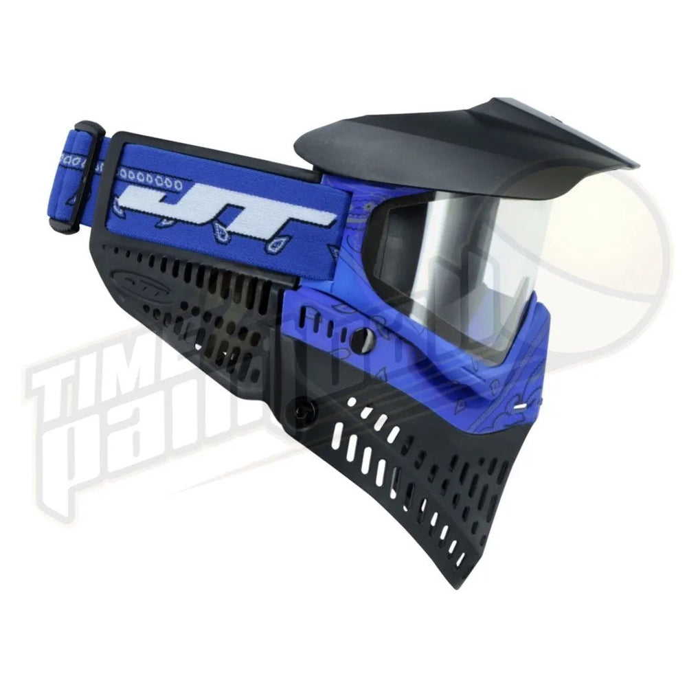 JT Proflex LE Bandana Blue w/ Clear Lens ONLY - Time 2 Paintball