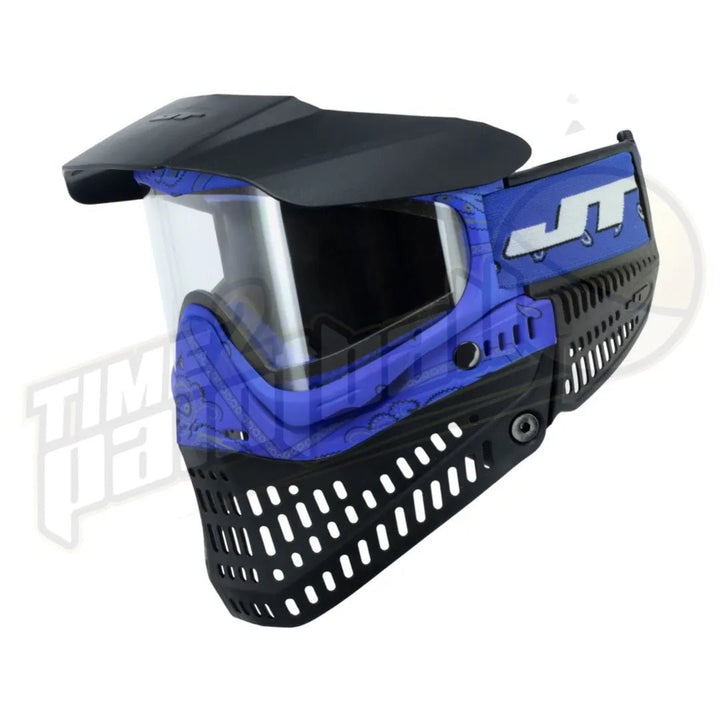 JT Proflex LE Bandana Blue w/ Clear Lens ONLY - Time 2 Paintball