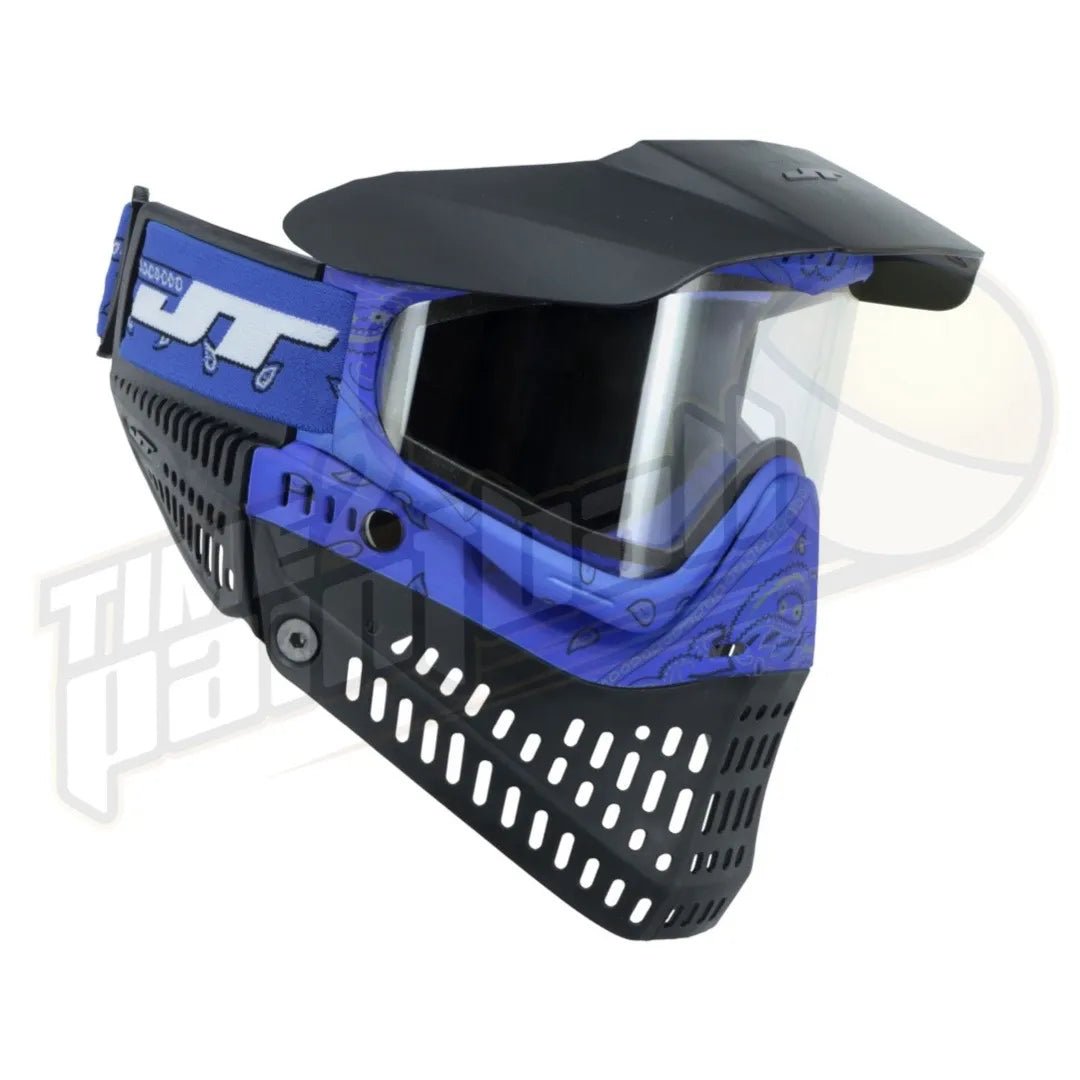 JT Proflex LE Bandana Blue w/ Clear Lens ONLY - Time 2 Paintball