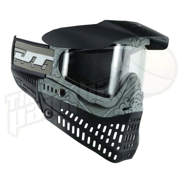 JT Proflex LE Bandana Grey w/ Clear & Smoke Lenses - Time 2 Paintball