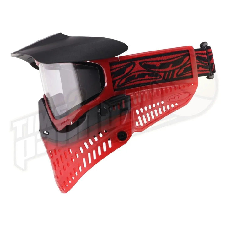 JT Proflex LE ICE Series Red w/ Clear - Time 2 Paintball