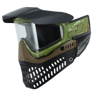 JT Proflex SE Olive/Brown w/ Clear Lens - Time 2 Paintball