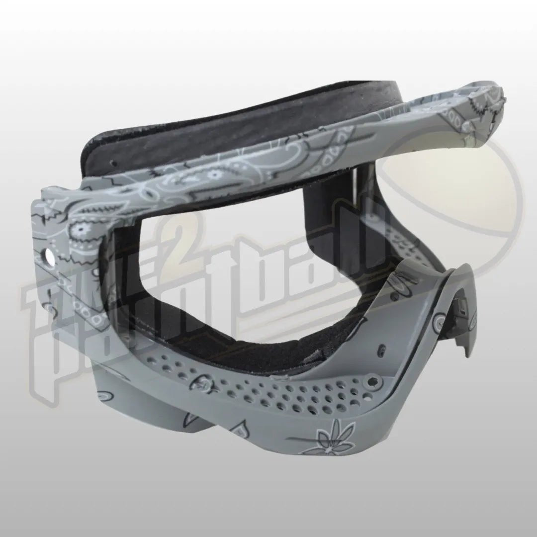 JT Spectra Proflex Parts - Goggle Frame Assembly LE Bandana - Grey - Time 2 Paintball