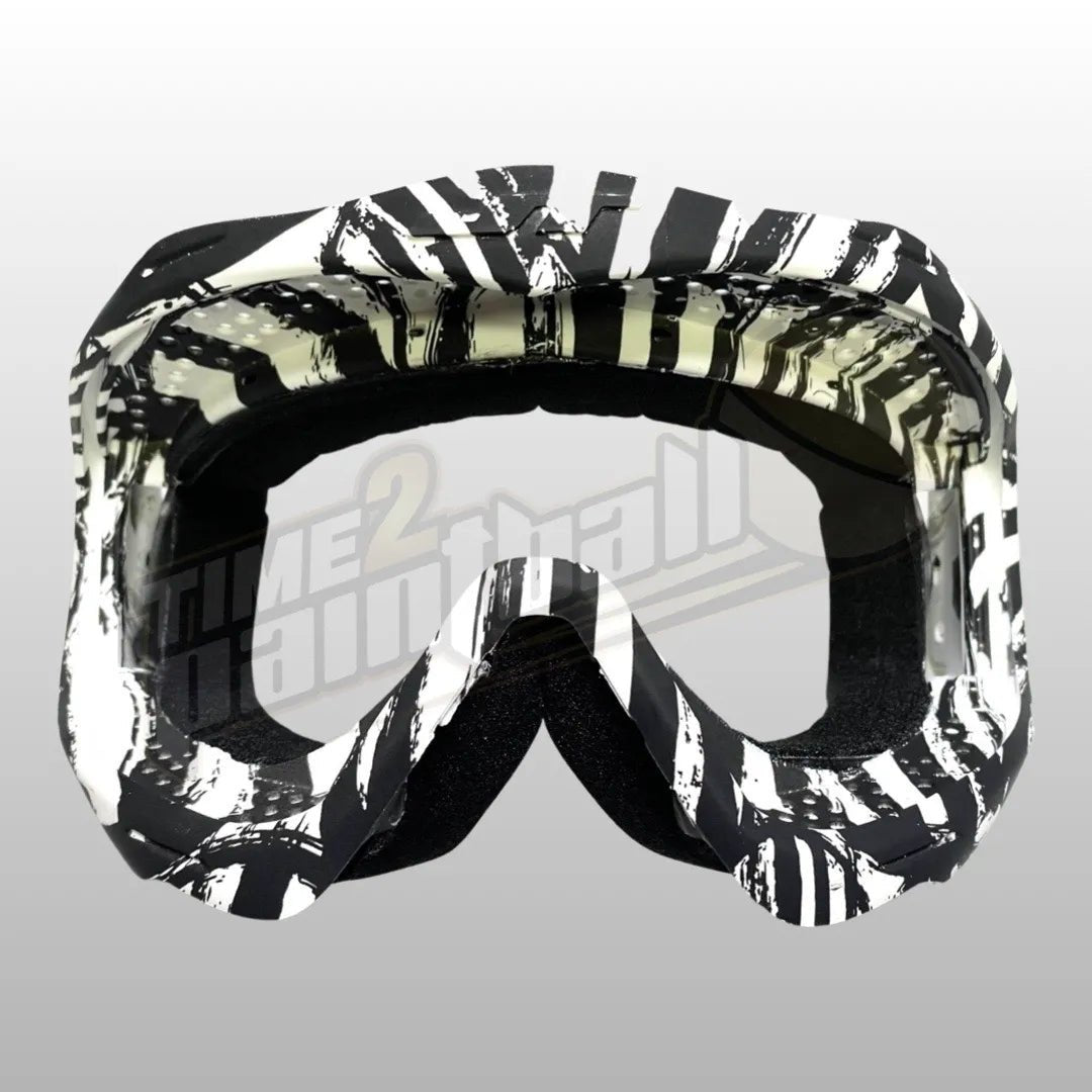 JT Spectra Proflex Parts - Goggle Frame Assembly LE - Zebra - Time 2 Paintball