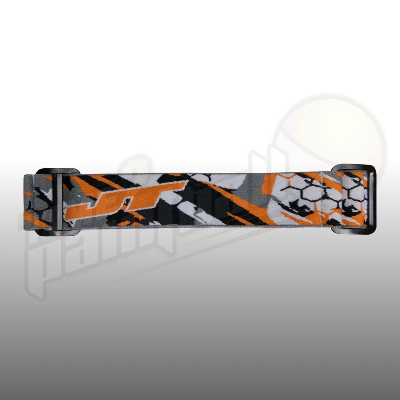 JT Spectra Proflex Parts - MOTO Woven Goggle Strap Orange - Time 2 Paintball