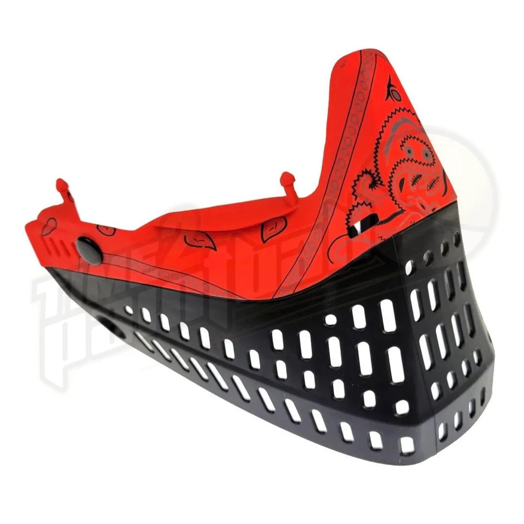 JT Spectra Proflex Parts - Skirt Assembly LE Bandana Bottom - Red - Time 2 Paintball