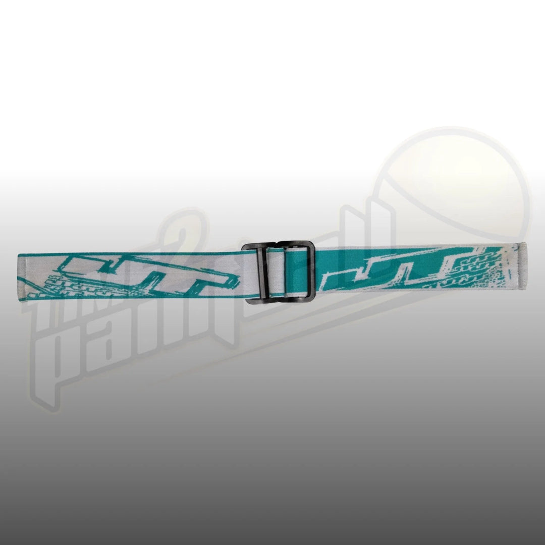 JT Spectra Proflex Parts - TAO Woven Goggle Strap X Factor Teal - Time 2 Paintball