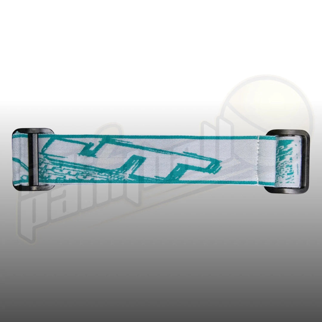 JT Spectra Proflex Parts - TAO Woven Goggle Strap X Factor Teal - Time 2 Paintball