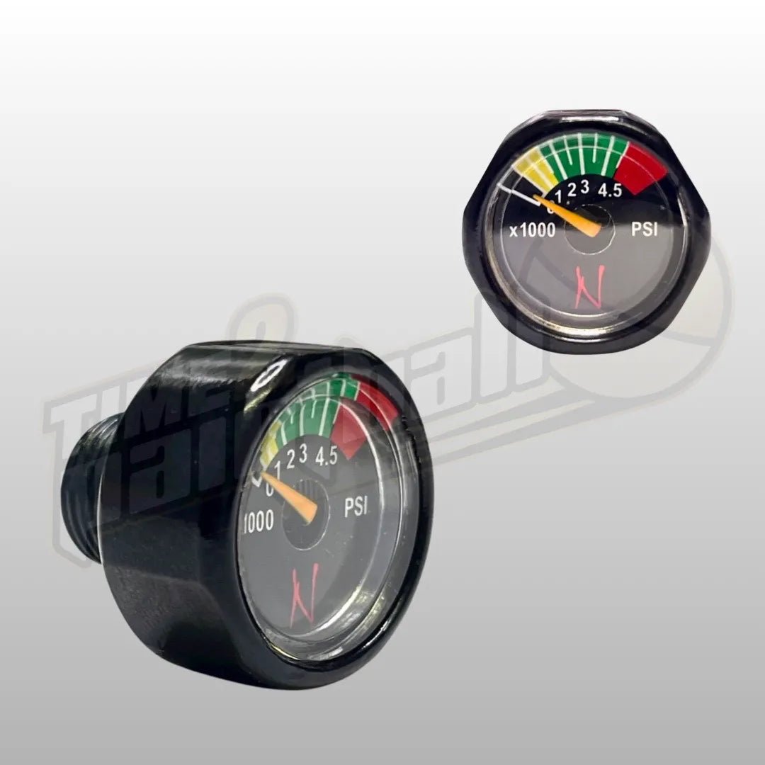 Ninja Nano Mini Pressure Gauge - 6000 PSI - Time 2 Paintball