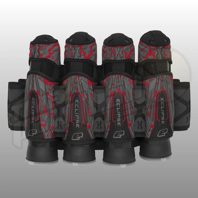 Planet Eclipse X HK Army Collab Zero G 2.0 Pack Fighter Red 4+3+4 - Time 2 Paintball