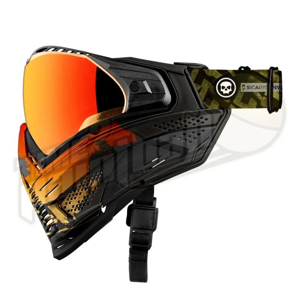 Push Unite Goggles Infamous Fire Skull - Time 2 Paintball