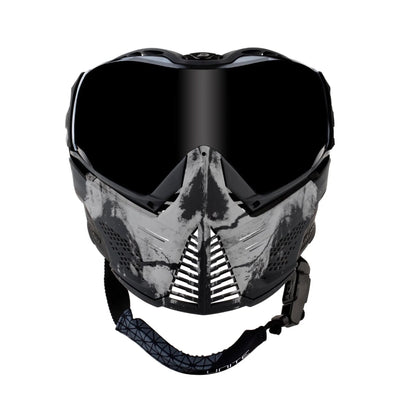 Push Unite Goggles Infamous White Skull - Time 2 Paintball