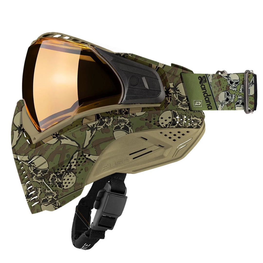 Push Unite Goggles Sandana Olive - Time 2 Paintball