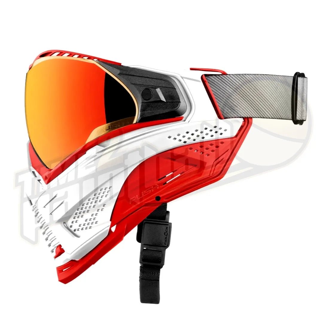 Push Unite Goggles White Walker Red XL - Time 2 Paintball