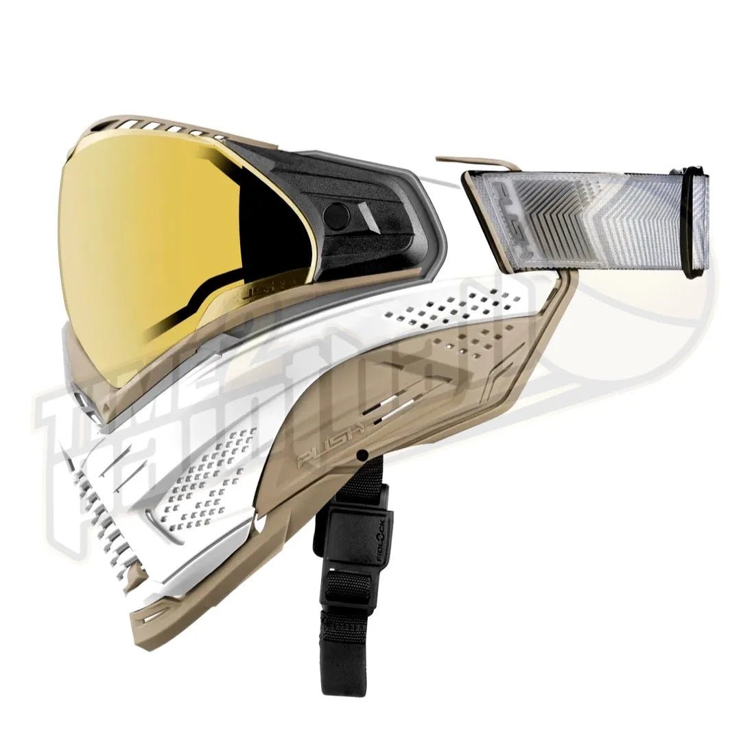 Push Unite Goggles White Walker Tan XL - Time 2 Paintball