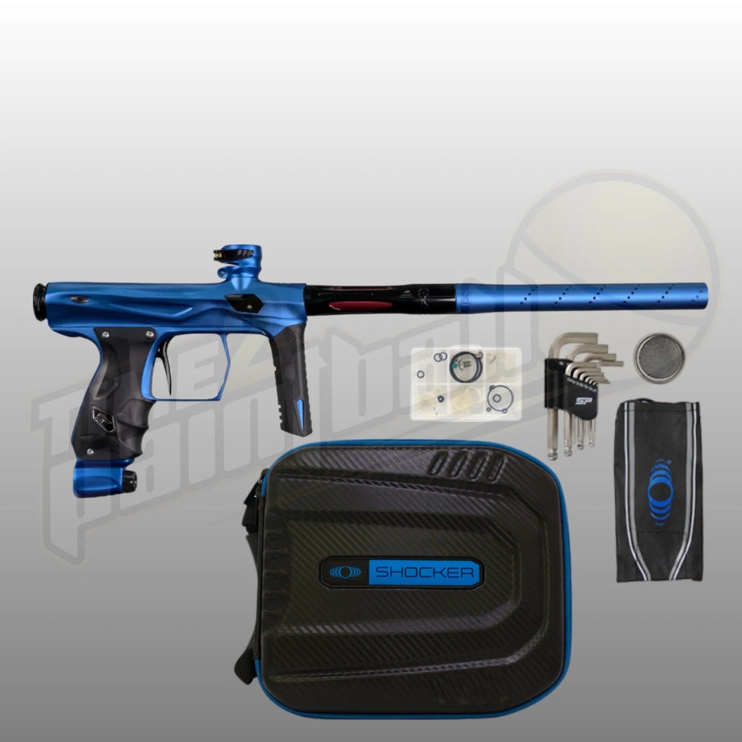 SP Shocker AMP Blue/Black - Time 2 Paintball