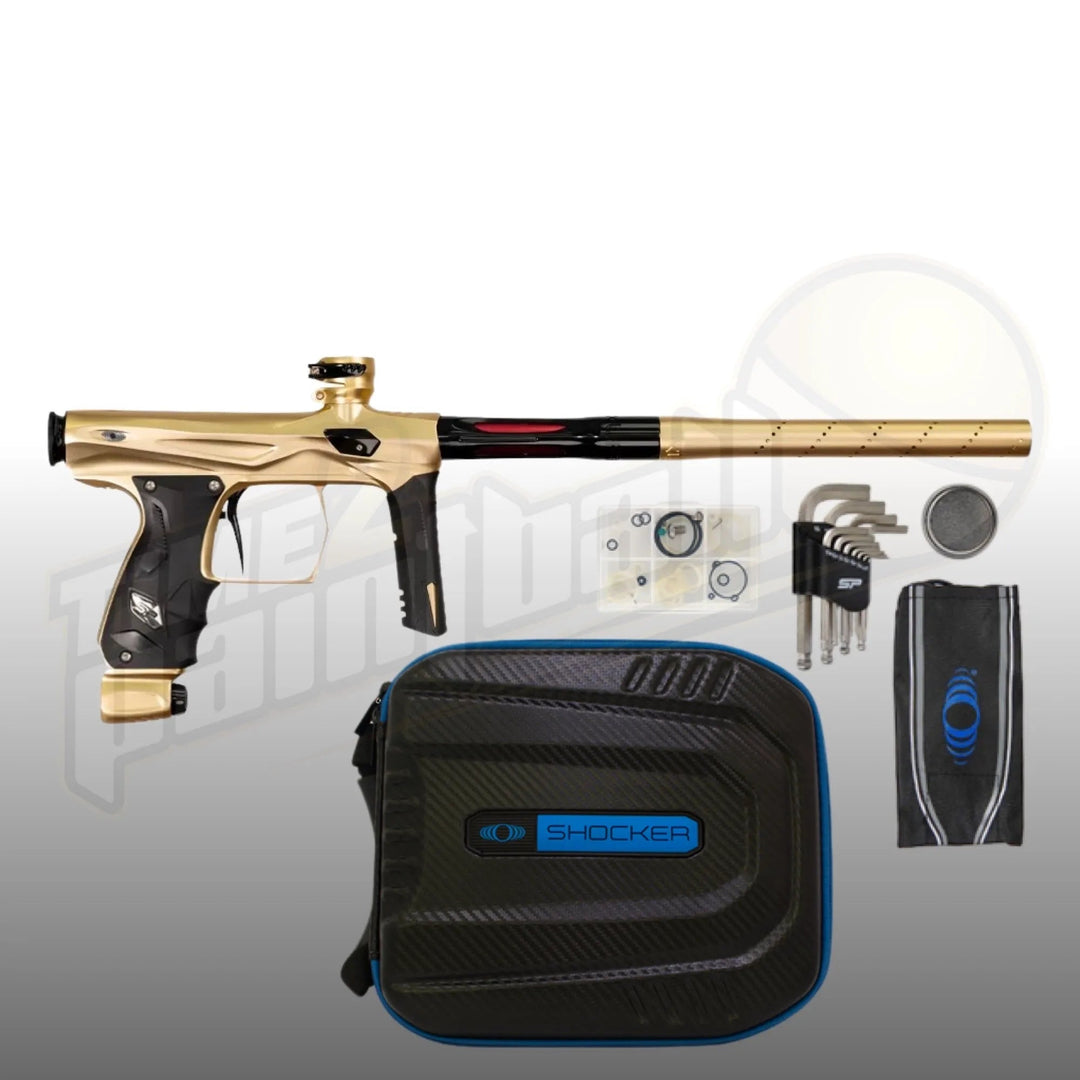 SP Shocker AMP Gold/Black - Time 2 Paintball