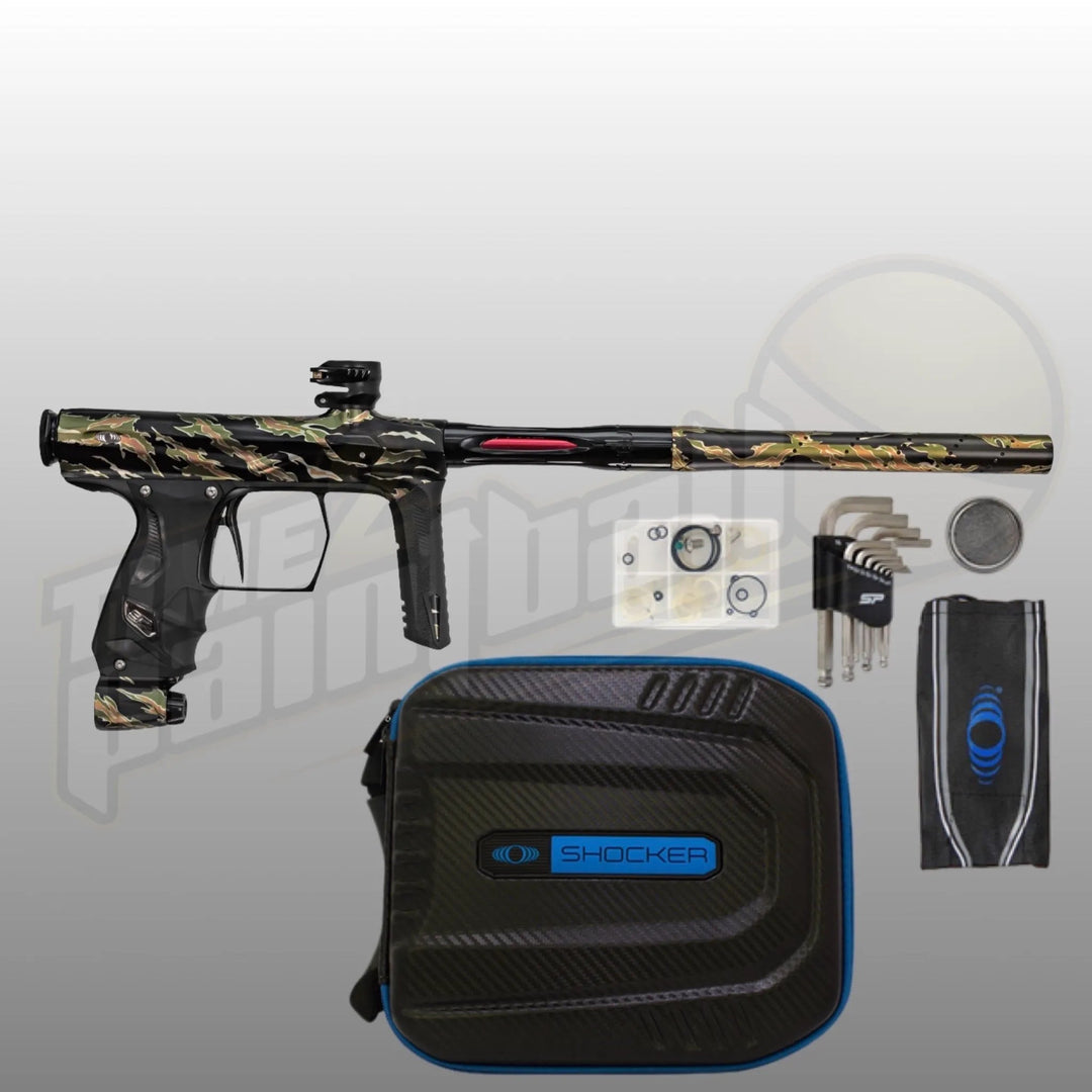 SP Shocker AMP Limited Edition TigerStripe Camo - Time 2 Paintball