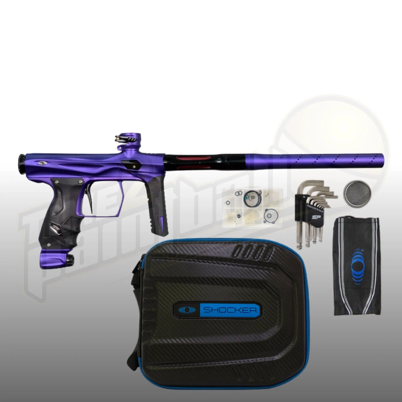 SP Shocker AMP Purple/Black - Time 2 Paintball