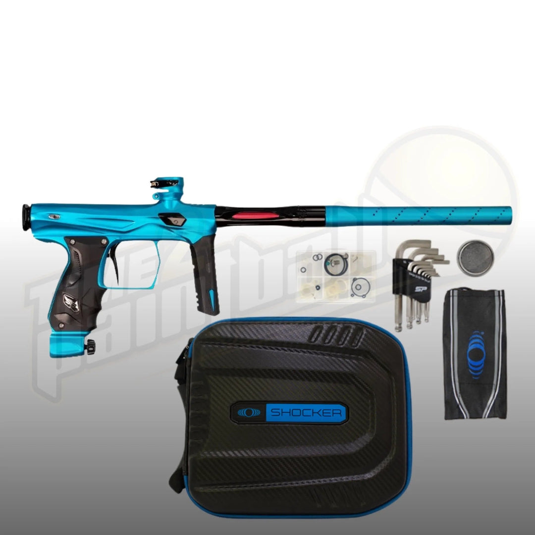 SP Shocker AMP Teal/Black - Time 2 Paintball