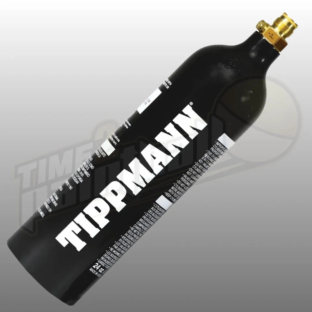 Tippmann Aluminum Co2 Tank 24 oz - Time 2 Paintball