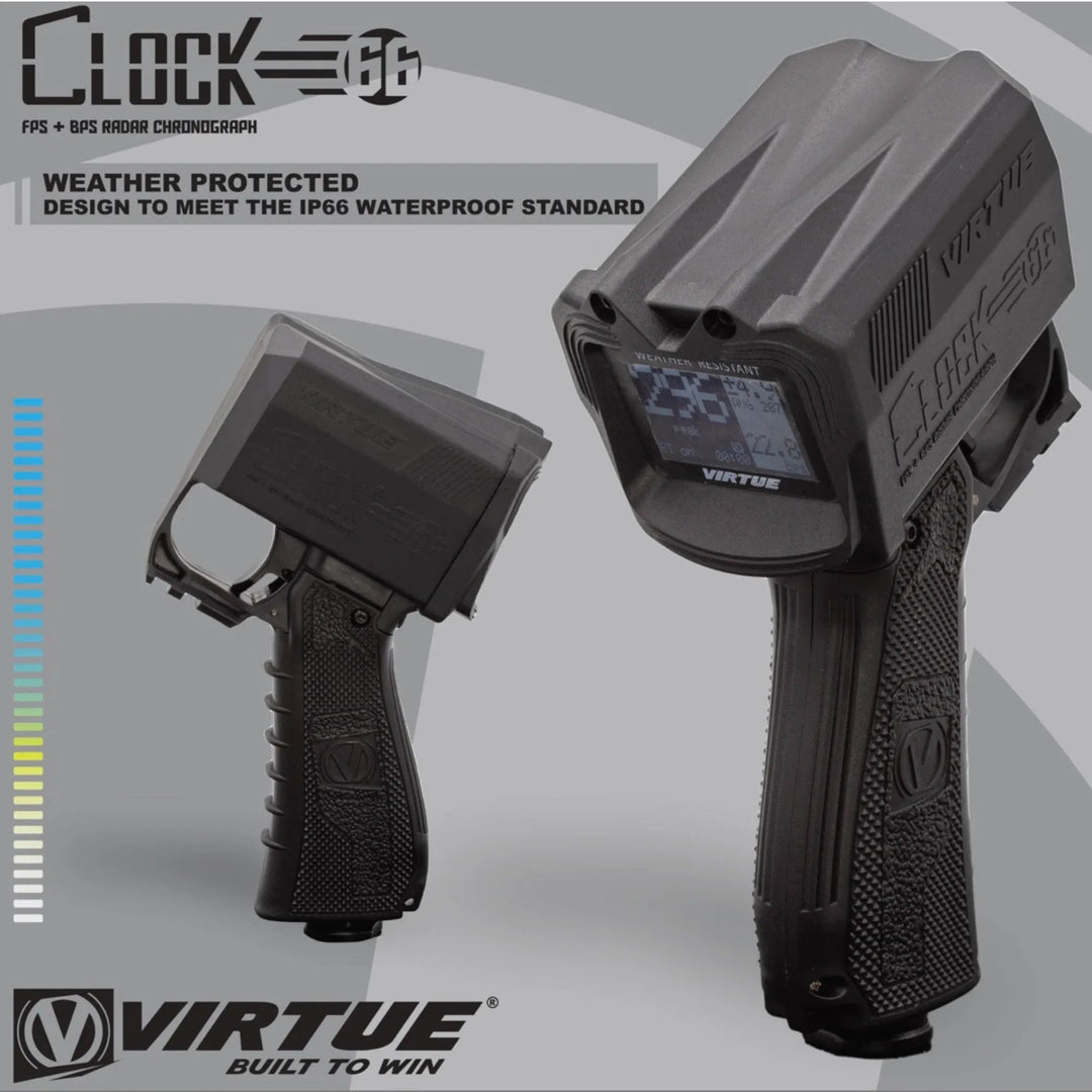 Virtue Paintball Clock 66 Radar Chronograph - Time 2 Paintball